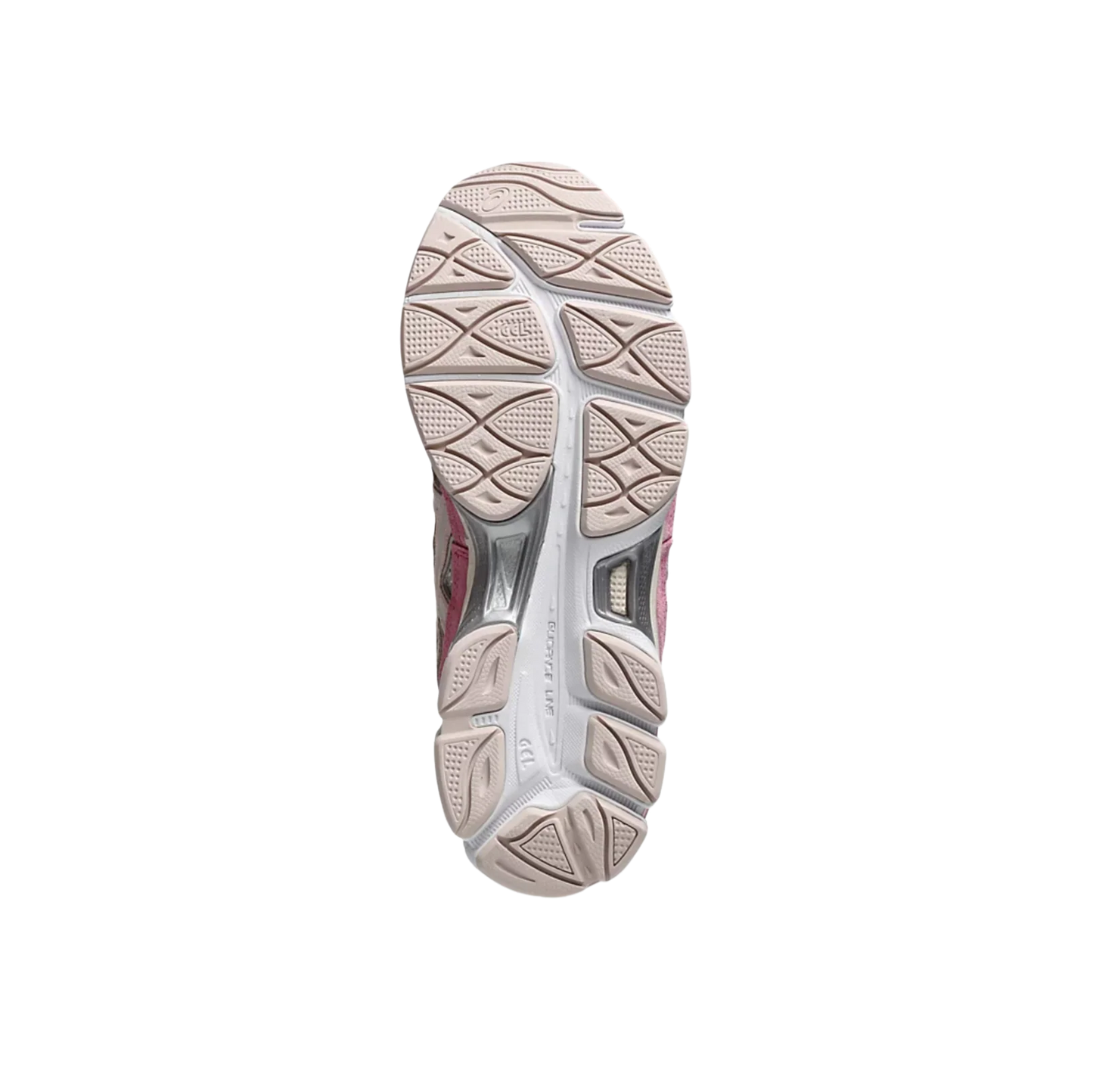 ASICS GEL NYC Cream Mineral Beige – vue semelle avec structure antidérapante, renforts techniques et amorti GEL
